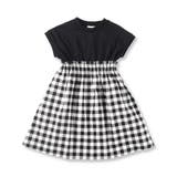 【WEB限定】ギンガムチェックドッキングワンピース 子供服 キッズ | ブランシェス | 詳細画像12 