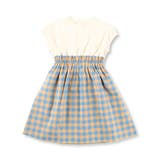【WEB限定】ギンガムチェックドッキングワンピース 子供服 キッズ | ブランシェス | 詳細画像2 