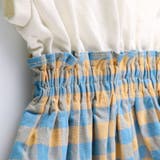 【WEB限定】ギンガムチェックドッキングワンピース 子供服 キッズ | ブランシェス | 詳細画像6 