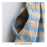 【WEB限定】ギンガムチェックドッキングワンピース 子供服 キッズ | ブランシェス | 詳細画像7 