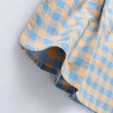 【WEB限定】ギンガムチェックドッキングワンピース 子供服 キッズ | ブランシェス | 詳細画像8 
