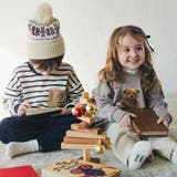 その他 | 【テディベア】さがら刺繍ミニワンピース | ブランシェス