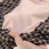 【お揃い】サッカー先染めギンガムチェックTシャツ | ブランシェス | 詳細画像9 