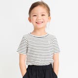 ボーダー | 【GOOD PRICE】ストレッチテレコ半袖Tシャツ | ブランシェス