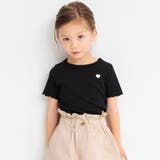 ブラック | 【GOOD PRICE】ストレッチテレコ半袖Tシャツ | ブランシェス