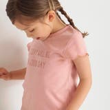 【プチプラ】【おそろい】スカラップスリーブTシャツ | ブランシェス | 詳細画像12