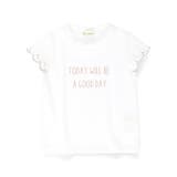 【プチプラ】【おそろい】スカラップスリーブTシャツ | ブランシェス | 詳細画像2