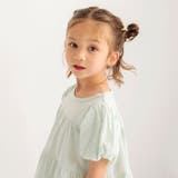 ライトグリーン | バルーン袖ティアードTシャツ | ブランシェス