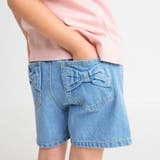 バックリボンデニムショートパンツ | ブランシェス | 詳細画像4