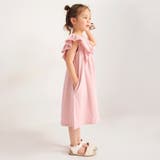 フリル付きカットソーワンピース | ブランシェス | 詳細画像9 