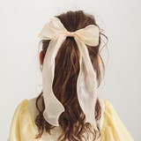 オーガンジービッグリボンヘアゴム | ブランシェス | 詳細画像3 