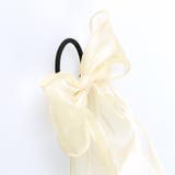 オーガンジービッグリボンヘアゴム | ブランシェス | 詳細画像5 