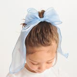 サックス | オーガンジービッグリボンヘアゴム | ブランシェス