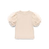 ハートフロッキースリーブTシャツ | ブランシェス | 詳細画像10 