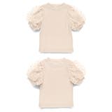 ハートフロッキースリーブTシャツ | ブランシェス | 詳細画像18 