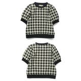 千鳥ジャガードトップス | ブランシェス | 詳細画像15 