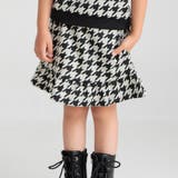 ブラック | 千鳥ジャガードスカート | ブランシェス