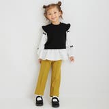 リボン付き重ね着風トップス | ブランシェス | 詳細画像13 