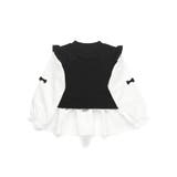 リボン付き重ね着風トップス | ブランシェス | 詳細画像18 