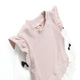 リボン付き重ね着風トップス | ブランシェス | 詳細画像3 