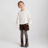 【あったか】裏起毛刺繍トレーナー | ブランシェス | 詳細画像4