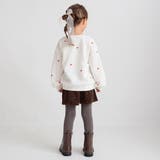 【あったか】裏起毛刺繍トレーナー | ブランシェス | 詳細画像6