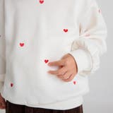 【あったか】裏起毛刺繍トレーナー | ブランシェス | 詳細画像7