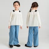 チュールドッキング長袖Ｔシャツ | ブランシェス | 詳細画像3 