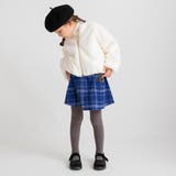 シャギーチェックスカート | ブランシェス | 詳細画像4 