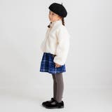 シャギーチェックスカート | ブランシェス | 詳細画像5 