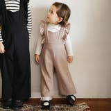 ベージュ | 【プチレディ】ニットカルゼサロペット | ブランシェス