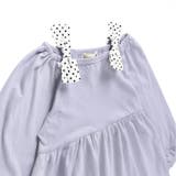 肩リボンカットソーワンピース | ブランシェス | 詳細画像13