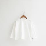 オフホワイト | 【b.+A 】金子綾/長袖Tシャツ | ブランシェス