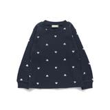 ネイビーブルー | 【ブランシェスmini】ワッフル長袖Tシャツ | ブランシェス