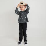 ブラック | 【ブランシェスmini】ハートポケットロングパンツ | ブランシェス