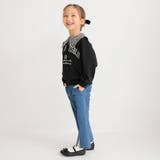 スリット入りロングパンツ/フレア パンツ/デニム/デニムパンツ | ブランシェス | 詳細画像5 