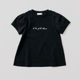 ブラック | 【ブランシェスmini】半袖Tシャツ/リボン/ドット/綿100%/女の子 | ブランシェス