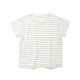 総柄半袖Tシャツ ハート刺繍 ボーダー | ブランシェス | 詳細画像15 