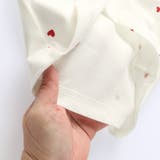 総柄半袖Tシャツ ハート刺繍 ボーダー | ブランシェス | 詳細画像8 