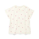 総柄半袖Tシャツ ハート刺繍 ボーダー | ブランシェス | 詳細画像10 