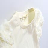 袖フラワーチュール半袖Tシャツ 春 トップス | ブランシェス | 詳細画像2 