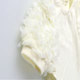 袖フラワーチュール半袖Tシャツ 春 トップス | ブランシェス | 詳細画像3 