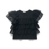 【綿100%】フリル半袖Tシャツ/シフォン/レイヤード/おでかけ | ブランシェス | 詳細画像13