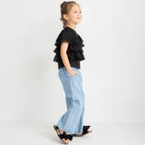 【綿100%】フリル半袖Tシャツ/シフォン/レイヤード/おでかけ | ブランシェス | 詳細画像16