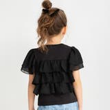 【綿100%】フリル半袖Tシャツ/シフォン/レイヤード/おでかけ | ブランシェス | 詳細画像18