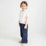 【綿100%】フリル半袖Tシャツ/シフォン/レイヤード/おでかけ | ブランシェス | 詳細画像5