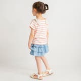 肩リボン半袖Tシャツ 春 トップス 夏 プール 海 | ブランシェス | 詳細画像12 