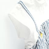 【おそろい】レモン＆フラワー総柄刺しゅうドッキングTシャツ | ブランシェス | 詳細画像3 