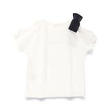 【プチプラ】肩リボン半袖Tシャツ/綿100% | ブランシェス | 詳細画像10