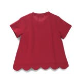 【プチプラ】裾スカラップ半袖Tシャツ/綿100% | ブランシェス | 詳細画像11
